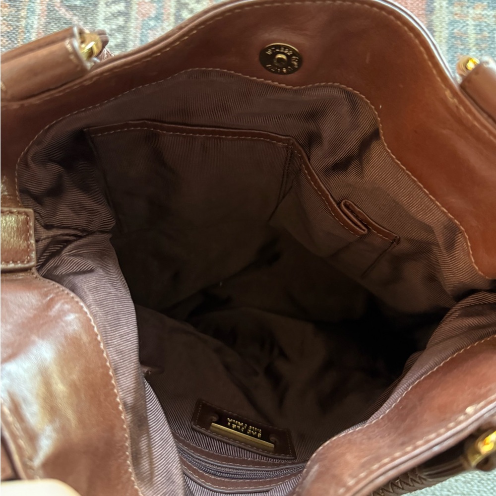 Badgley Mischka Leather Bag - Picture 4 of 5